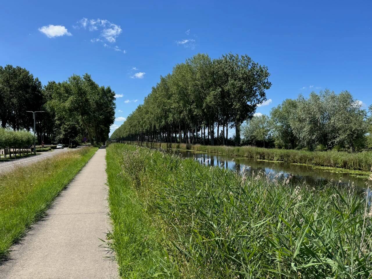 Canal path from Bruges to Damme June 2026