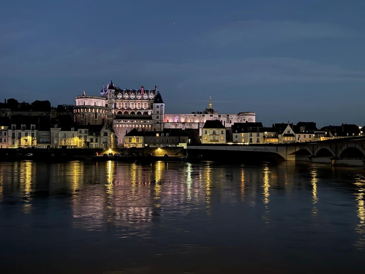 Amboise from île d'Or